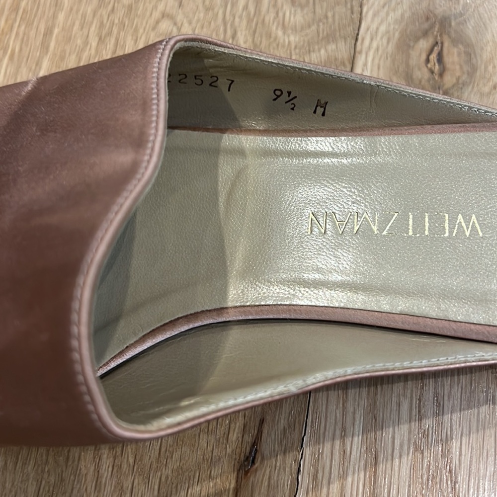 Stuart Weitzman Satin Slides - image 5